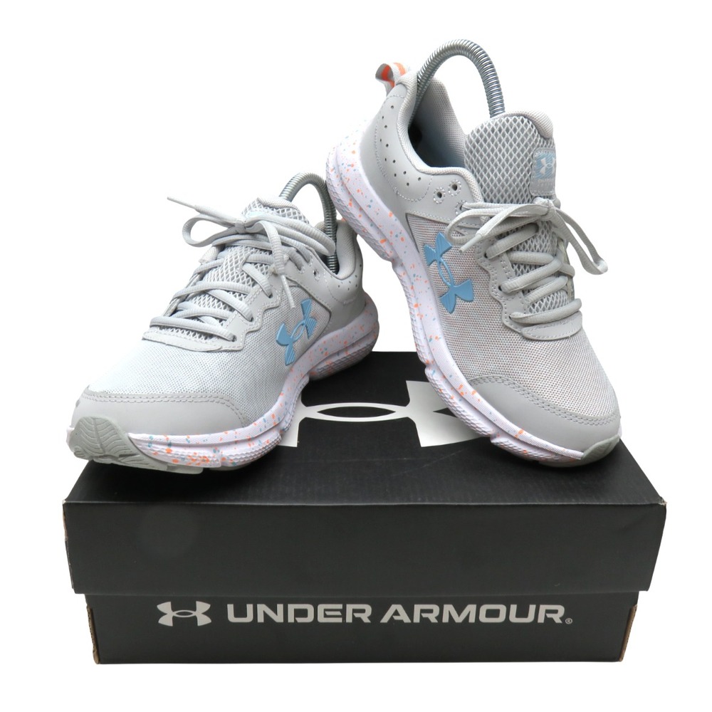 Under Armour Charged Assert 10 Paint Splatter‎ Women Size 7.5  Shoes 3027092-100